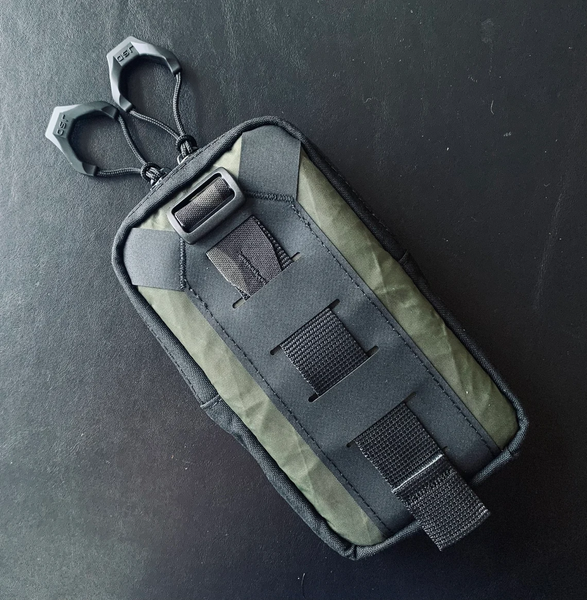 Сумка-підсумок JSD Smart Pouch X-pac VX21 темно зелена (без лямки) Сумка-підсумок JSD Smart Pouch X-pac VX21 темно зелена (без лямки) фото
