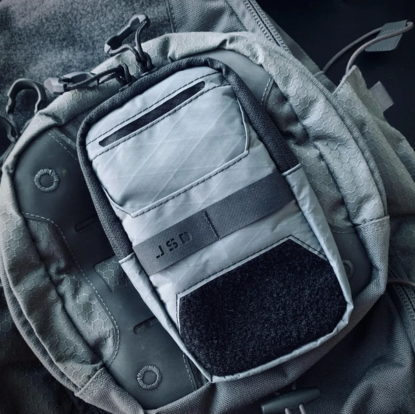 Сумка-підсумок JSD Smart Pouch X-pac X21 сіра (без лямки) Сумка-підсумок JSD Smart Pouch X-pac X21 сіра (без лямки) фото